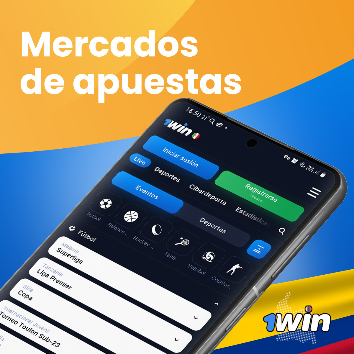 En qué deporte se puede apostar en 1Win