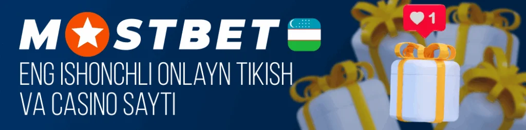 Mostbet Uzbekistan’da pul tiking va kazino oʻyinlarini oʻynang